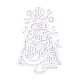 Weihnachten Kohlenstoffstahl Schneidwerkzeuge Schablonen DIY-K015-20-2