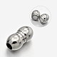 Peanut 304 Stainless Steel Smooth Surface Magnetic Clasps STAS-N065-76-1