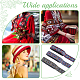 Fingerinspire 3 rouleaux 3 couleurs rubans polyester style ethnique OCOR-FG0001-68-5