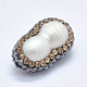 Perlas naturales abalorios de agua dulce cultivadas RB-K056-06A-2