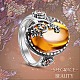 Shegrace thai 925 anillos ajustables de plata esterlina JR376E-3