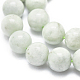 Natürliche myanmarische Jade / burmesische Jade-Perlenstränge G-D0001-09-10mm-3