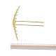 Accessoires de bâton de cheveux en alliage OHAR-F010-14-G-7