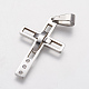 316 Surgical Stainless Steel Pendants STAS-J021-15P-1
