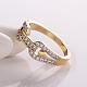 Trendy Real 18K Gold Plated Tin Alloy Cubic Zirconia Rings for Women RJEW-BB09366-7G-4