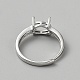 Componenti in ottone anello regolabile&nbsp;LS-FIND-WH0817-014P-B-1-2
