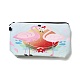 Make-up-Aufbewahrungstasche aus Polyester mit Flamingomuster AJEW-Z013-01D-1