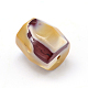 Faceted Barrel Natural Mookaite Beads G-F216-08-3
