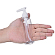 液体石鹸のための100mlの詰め替え可能なペットプラスチック空のポンプボトル  透明  4x15cm  容量：100ml（3.38液量オンス） TOOL-Q024-01B-01-4