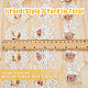 DICOSMETIC 3 Yards 3 Styles Polyester Handmade Flower Lace Ribbons OCOR-DC0001-01-2