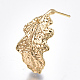 Brass Stud Earring Findings KK-T038-265G-1