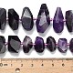 Natürlichen Amethyst absolvierte Perlen Stränge&nbsp;G-L642-D02-01-5