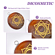 Dicosmetic 7 Stile Kristallstein-Anhänger mit Edelstahlbasis FIND-DC0001-38-4