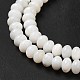 Eau douce naturelle de coquillage perles brins BSHE-E026-15B-02-4