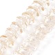 Chapelets de perles en verre transparente   LAMP-H061-01D-02-1