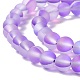 Chapelets de perles en pierre de lune synthétique G-E573-01A-09-3