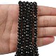 Натуральные бусины черного оникса&nbsp;G-D344-A19-02-2