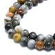 Natural Eagle Eye Stone Beads Strands G-K245-A09-02-3