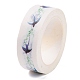 装飾紙テープ  マスキングテープ  DIYスクラップブッキングサプライギフトデコレーション用  鳥の模様  1.5x4.4cm  7 m /ロール DIY-O017-01B-3