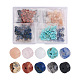 Craftdady 300Pcs 10 Style Natural Gemstone Beads G-CD0001-03-2