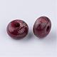 Natürliche rote Jaspis Perlen G-R396-02-2