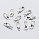 925 Sterling Silver Lobster Claw Clasps X-STER-K167-075D-S-2