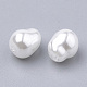 Perlas de imitación de plástico ecológicas MACR-T013-17-2