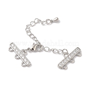 Латунный удлинитель цепи из циркония KK-L216-004B-P