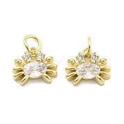 Латунные микро проложить кубического циркония подвески KK-U060-20G-B