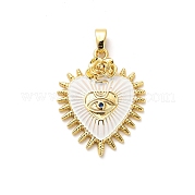 Латунные микро проложить кубического циркония подвески KK-M314-09G-01