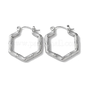 Серьги-кольца из нержавеющей стали 304 STAS-Z052-10P