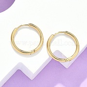 Серьги-кольца Huggie Hoop из нержавеющей стали 304 с ионным покрытием (IP) EJEW-F111A-19mm-G