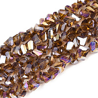 Гальванизируйте прозрачное стекло бисер нитей&nbsp;GLAA-N021-4mm-07