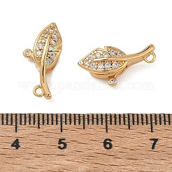 Messing Micro Pave klare Zirkonia Hummerkrallenverschlüsse&nbsp;XGRQ4G637-677G
