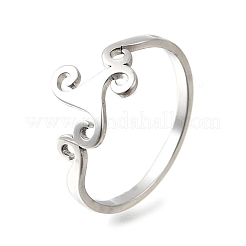 Кольца из нержавеющей стали 304&nbsp;RJEW-S628-01P