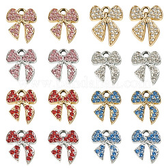 32 stücke 8 stile legierung strass anhänger&nbsp;ALRI-TA0001-44