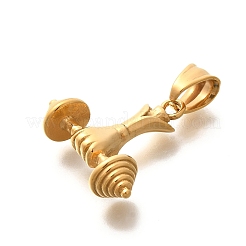 Подвески из нержавеющей стали 304 с вакуумным покрытием pvd&nbsp;STAS-Z110-36G