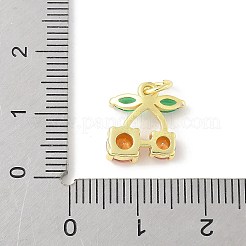 Латунные микро проложить кубического циркония подвески&nbsp;KK-Z101-06G-04