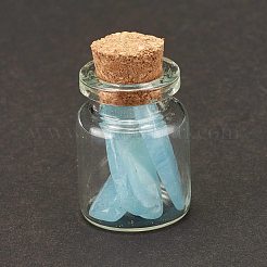 Verre transparent souhaitant une décoration de bouteille&nbsp;DJEW-A001-02