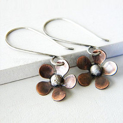 Сплав болтающиеся серьги&nbsp;FS-WG91D4B-01