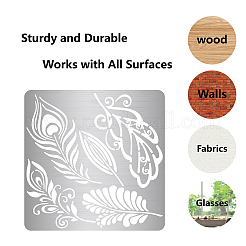Stanzschablonen aus Edelstahl&nbsp;DIY-WH0238-030