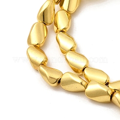 Стеклянные бусины с гальваническим покрытием &nbsp;LS-EGLA-F166-05A-G