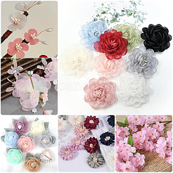 Гипс с хлопковым шнуром искусственный цветок сердцевина&nbsp;LS-DIY-WH20007-36A-09