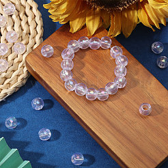 350шт акриловые европейские бусины&nbsp;MACR-CA0001-44