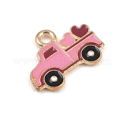 Подвески из сплава с эмалью ко дню святого валентина&nbsp;ENAM-I084-01KCG-01