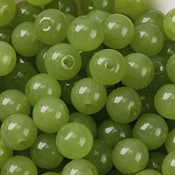 Nachahmung von Jadeglas-Saatperlen&nbsp;SEED-Z004-J8MM-03