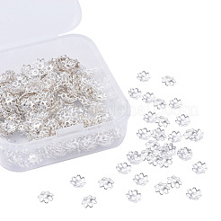 Chapeaux de perles en fer à pétales multiples&nbsp;IFIN-YW0001-12S