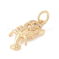 Подвески из нержавеющей стали 304 со стразами&nbsp;STAS-V013-02E-G