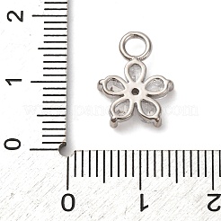 Латунные микро проложить кубического циркония подвески&nbsp;KK-I276-05P-01B