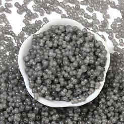 Стеклянные бусины прозрачных цветов&nbsp;SEED-R001-01L